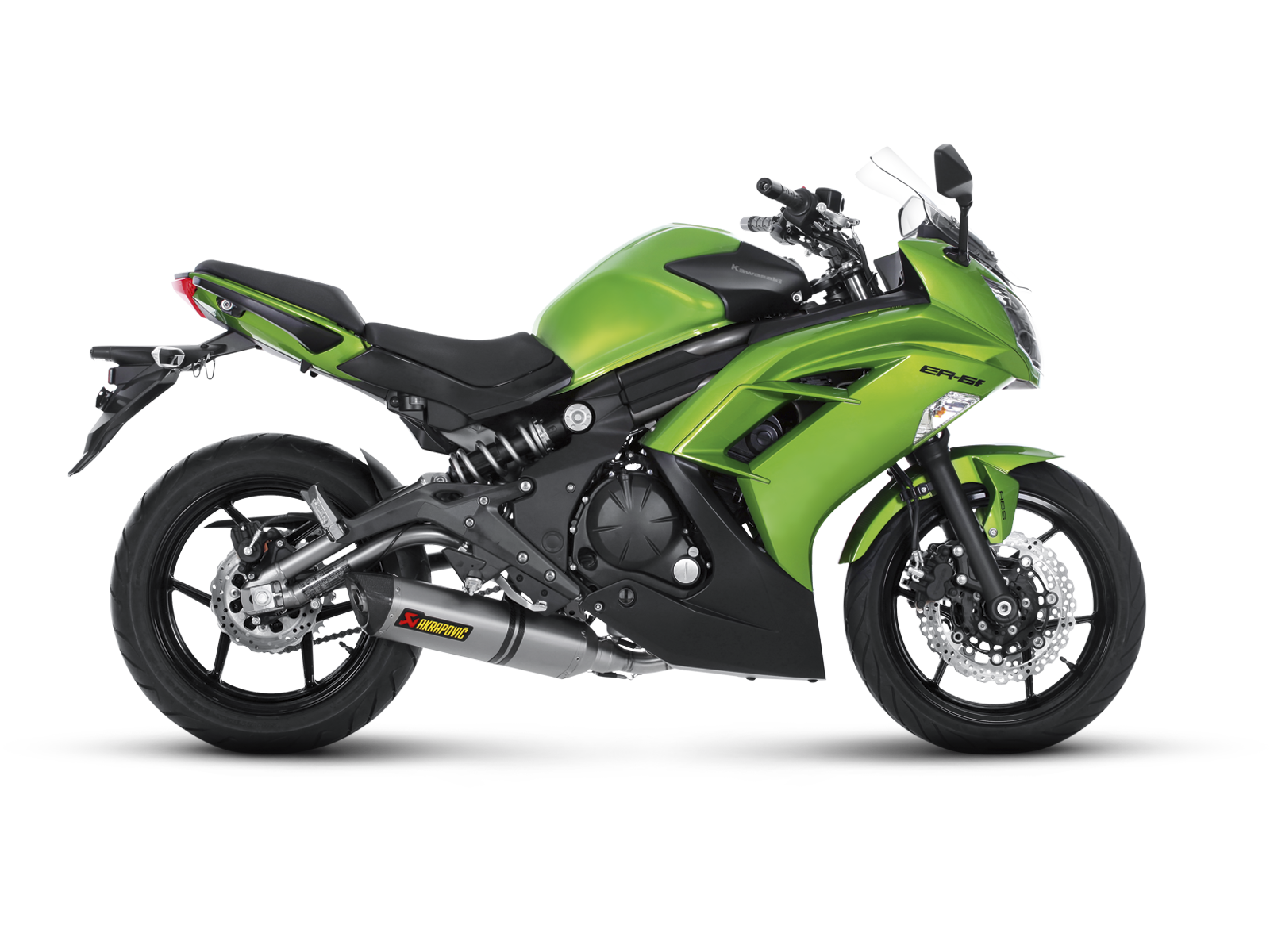 アクラポビッチ ER-6F/ER-6N/VERSYSサイレンサー Akrapovič | World Championship-Winning Exhaust System Technology