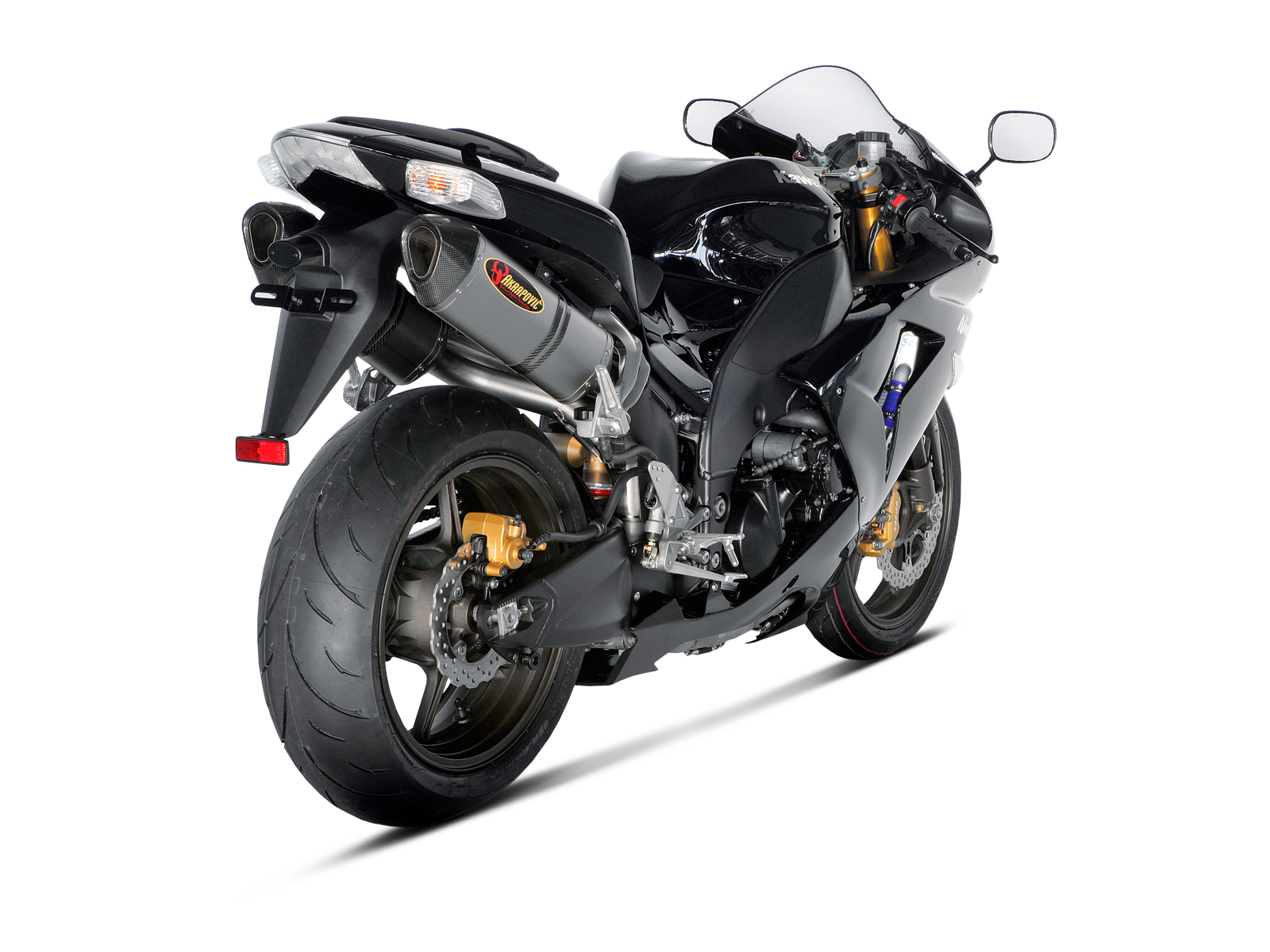 絶版 ZX-10R 06-07 AKRAPOVIC アクラポビッチ スリップオンマフラー