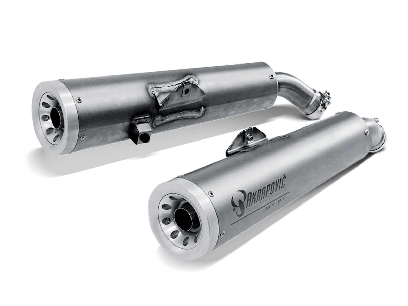 MT-01 AKRAPOVIC stage1 kit スリップオン チタン マフラー 【ヤマハ