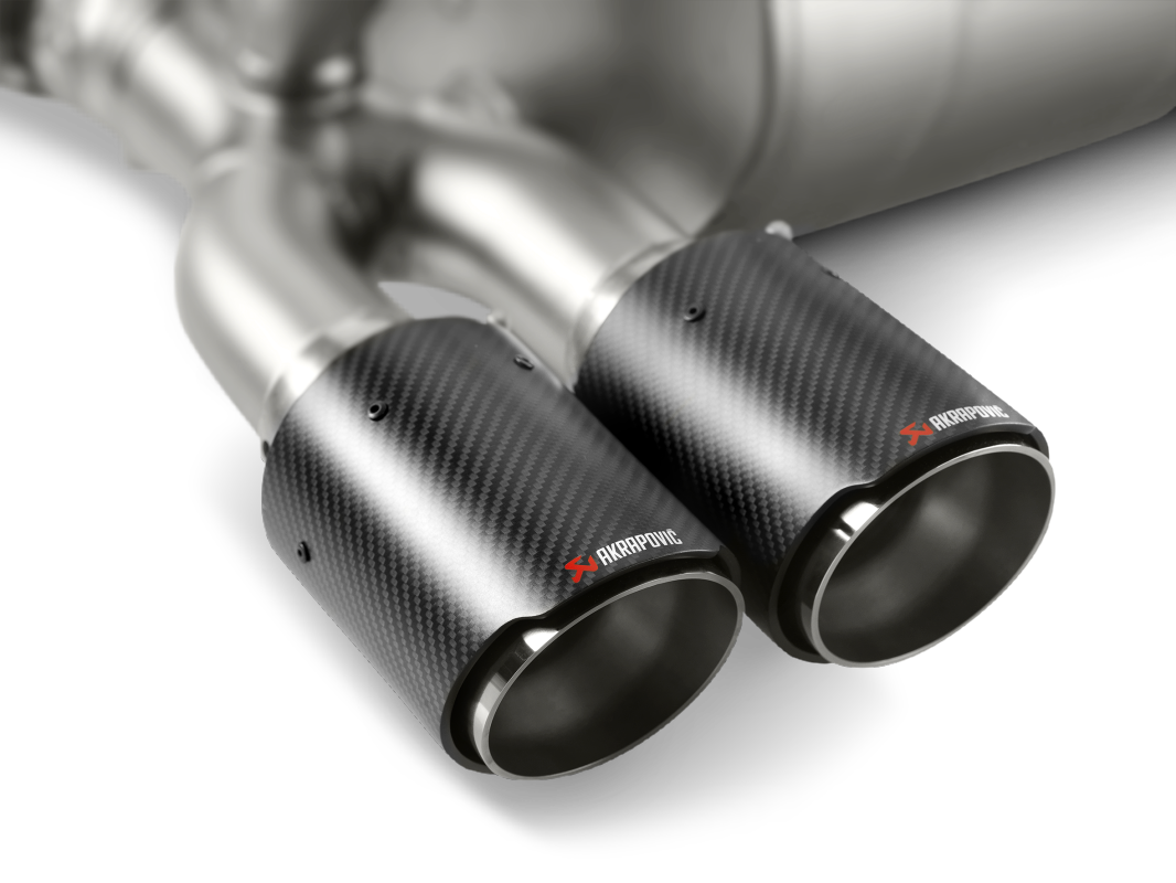 Akrapovič Tail pipe set (Carbon) für BMW – TP-CT/26