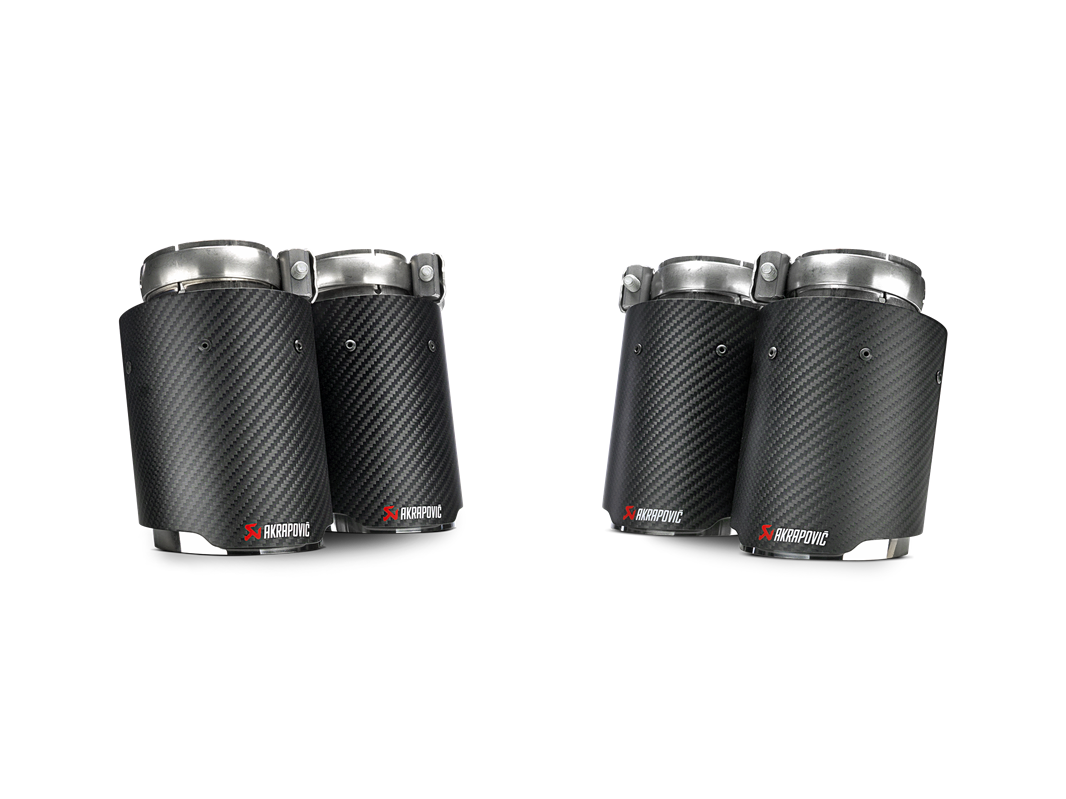 Akrapovič Tail pipe set (Carbon) für BMW – TP-CT/26