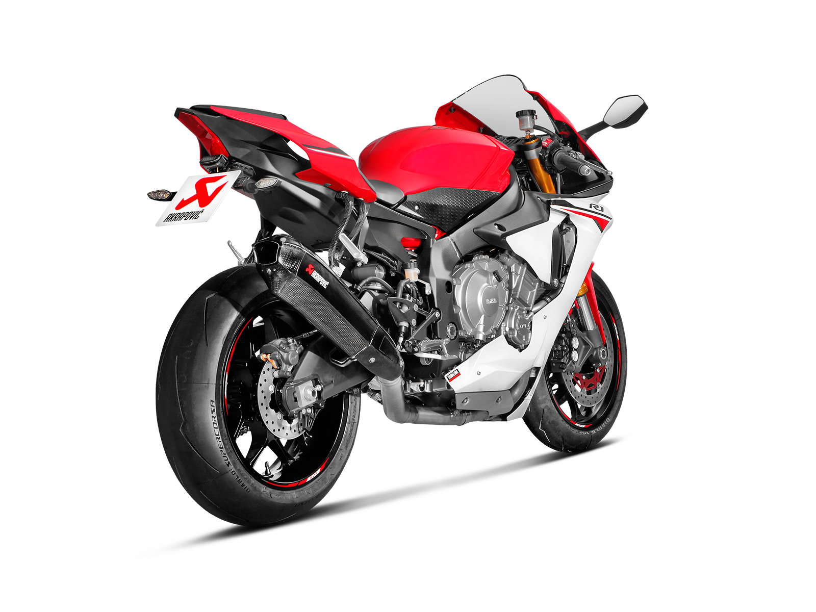 アクラポビッチ　欧州YAMAHA r1 r1m yzf-r1 欧州ヤマハ純正 YZF-R1 2020 アクラポビッチ スリップオンマフラー