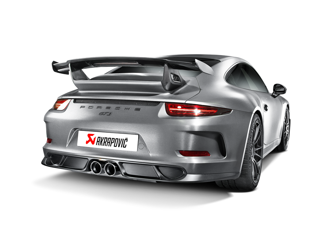 Akrapovič Slip-On Line (Titanium) 991 RS pre Porsche – MTP-PO997GT3H/1