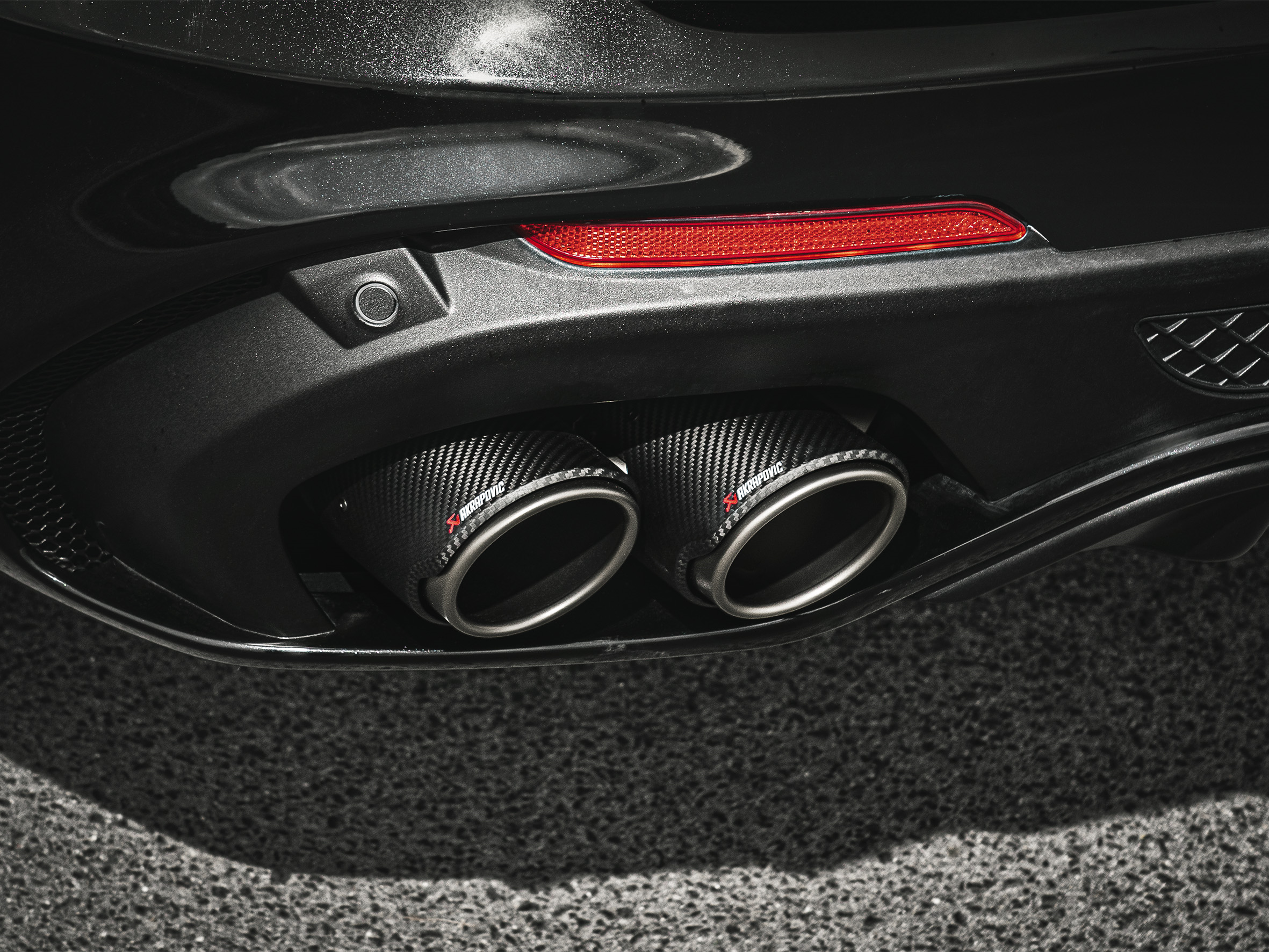 Akrapovič Slip-On Line (Titanium) – Alfa Romeo Stelvio Quadrifoglio számára – S-AR/TI/6H