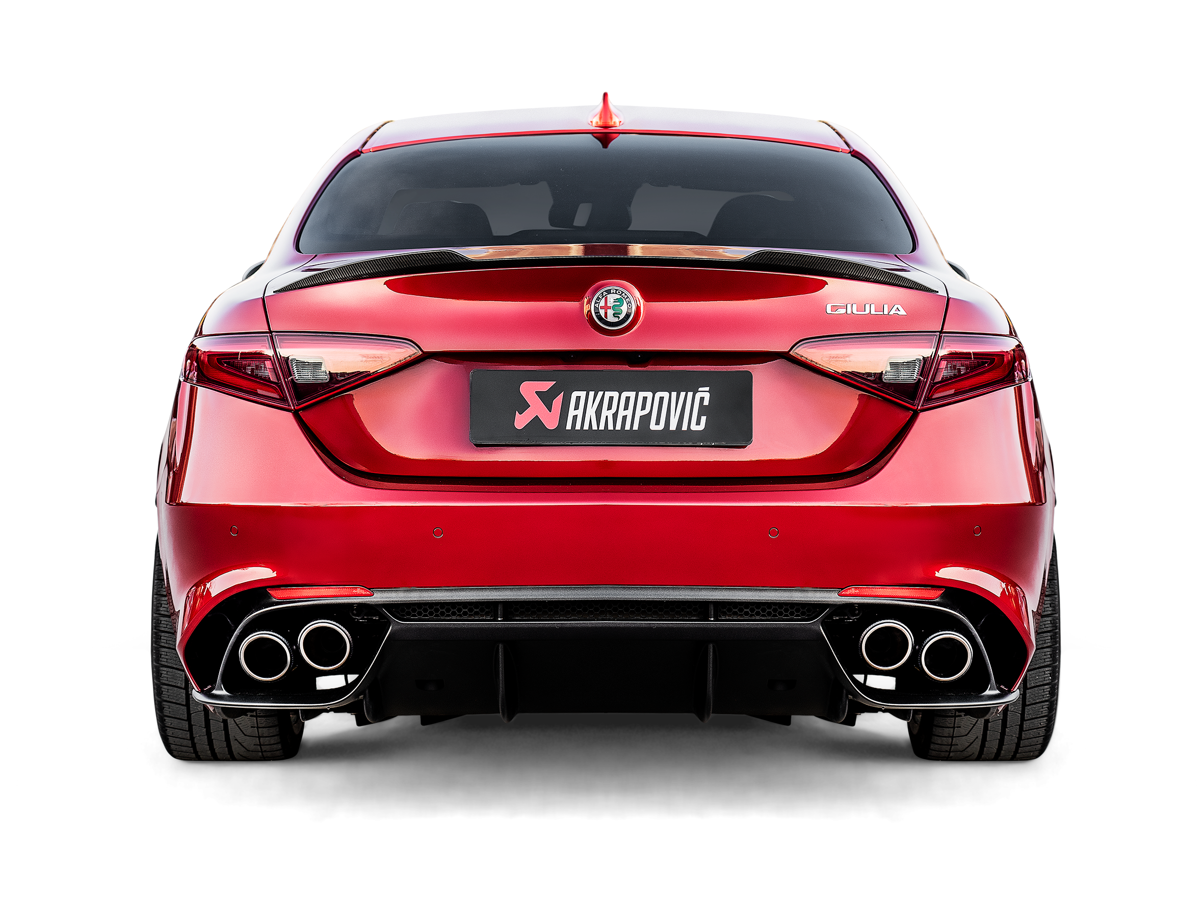 Akrapovič Slip-On Line (Titanium) for Alfa Romeo Giulia Quadrifoglio – S-AR/TI/7H