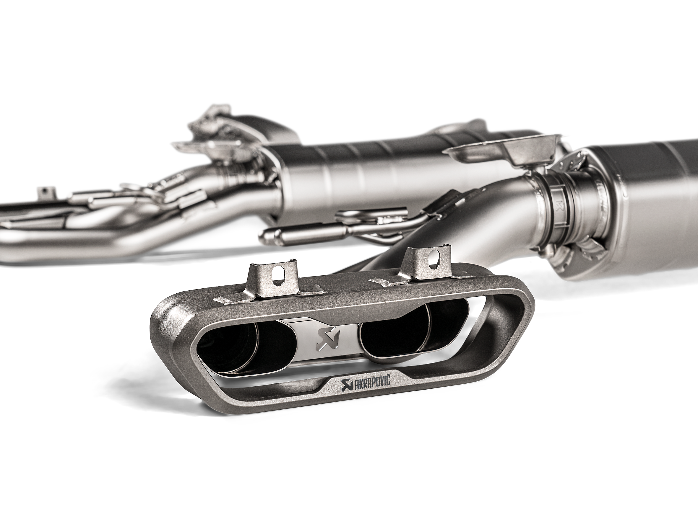 Akrapovič Evolution line (Titanium) für Mercedes-AMG G 500 / G 550 (W463A) - OPF/GPF – S-ME/TI/17