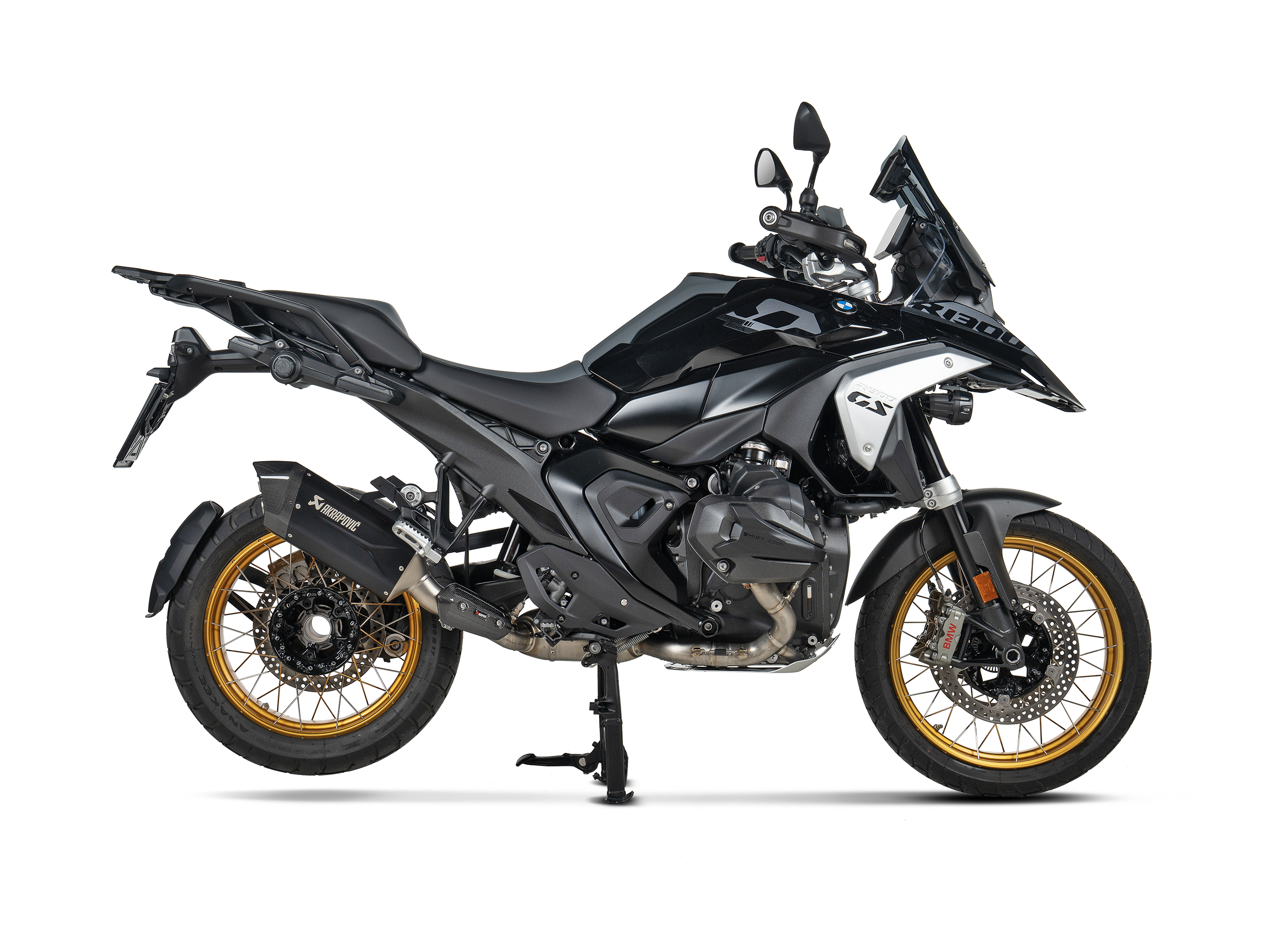 Akrapovic ブラックマフラー　r1300gsa r1300gs AKRAPOVIC - BLACK TITANIUM SLIP-ON - 2024–2025 BMW R 1300 GS