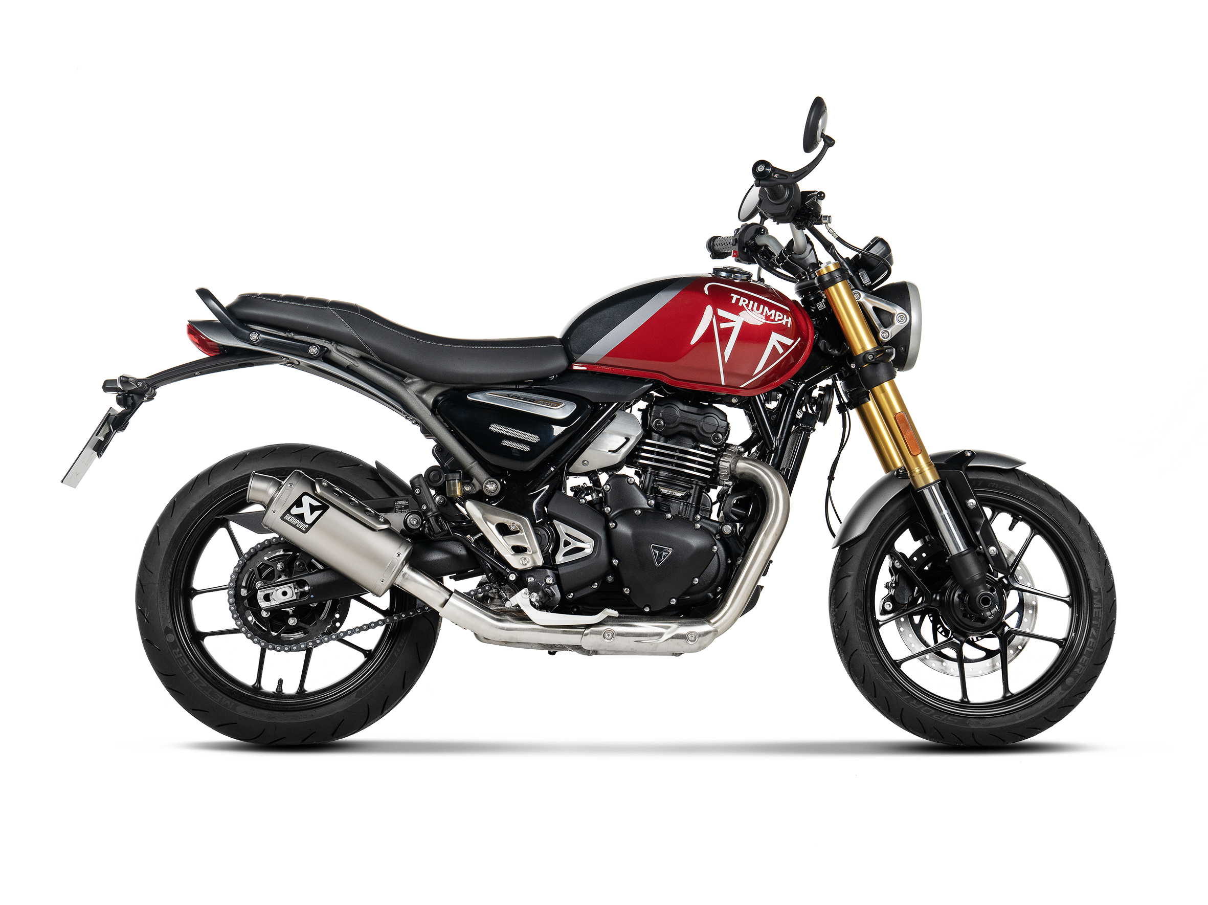 AKRAPOVIC マフラー TRIUMPH トライアンフ SPEED400 Akrapovič | World Championship-Winning Exhaust System Technology