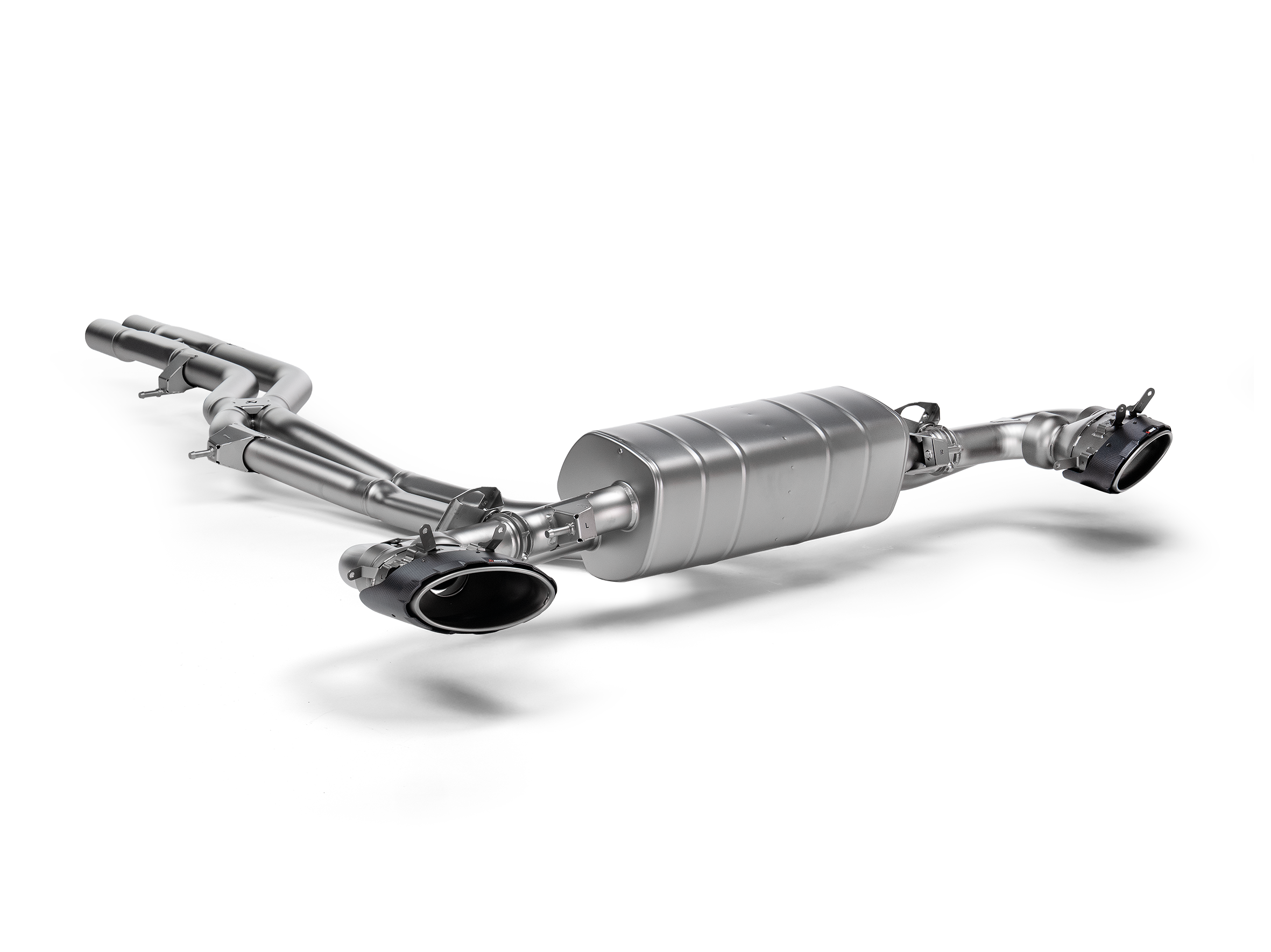 Akrapovič Link Pipe Set (Titanium) für Audi – CO-AU/T/5