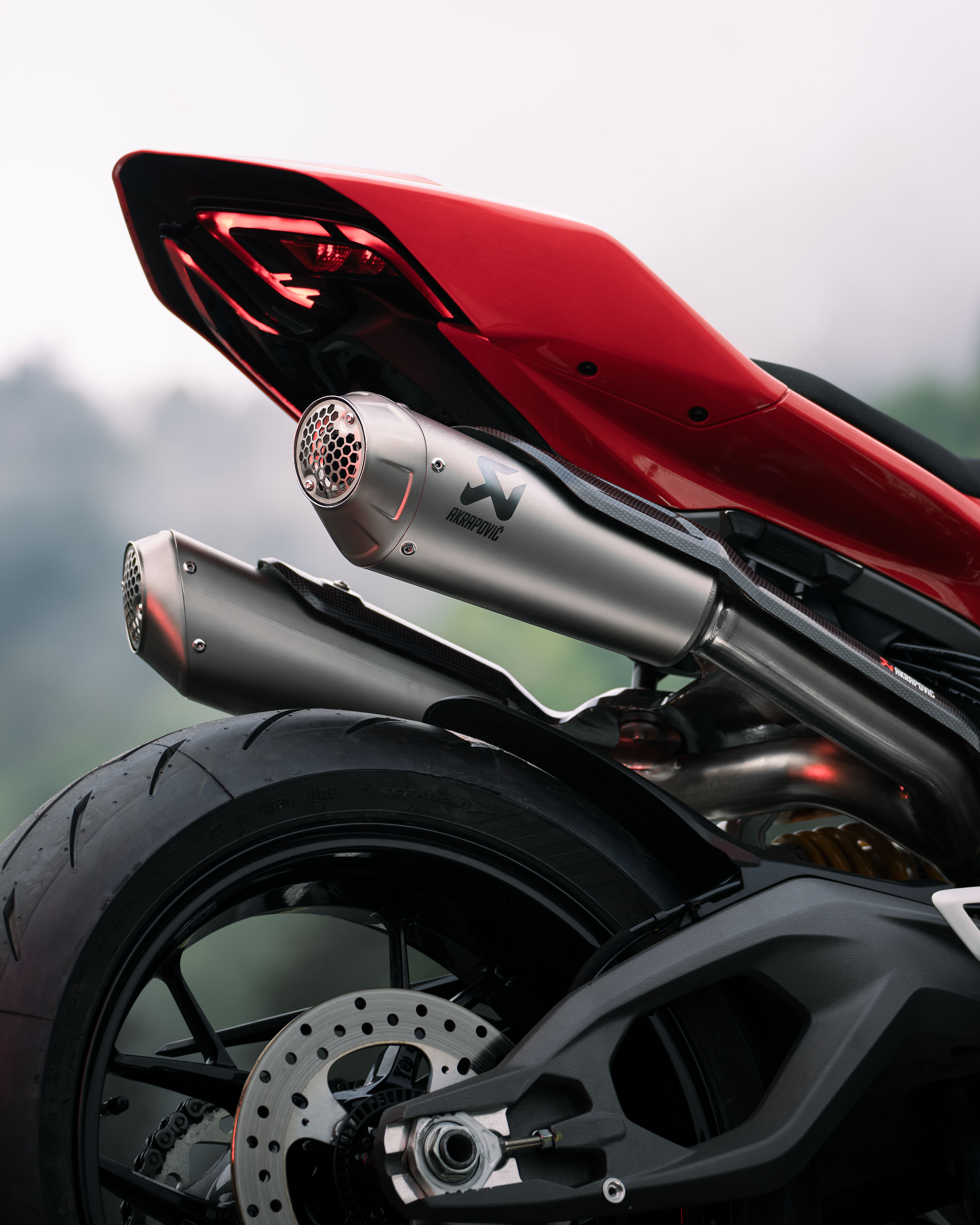 Evolution Line (Titanium) — Akrapovič для Ducati Panigale / Streetfighter V2 (2025-2026) (S-D9E7-CKOT) thumbnail 3
