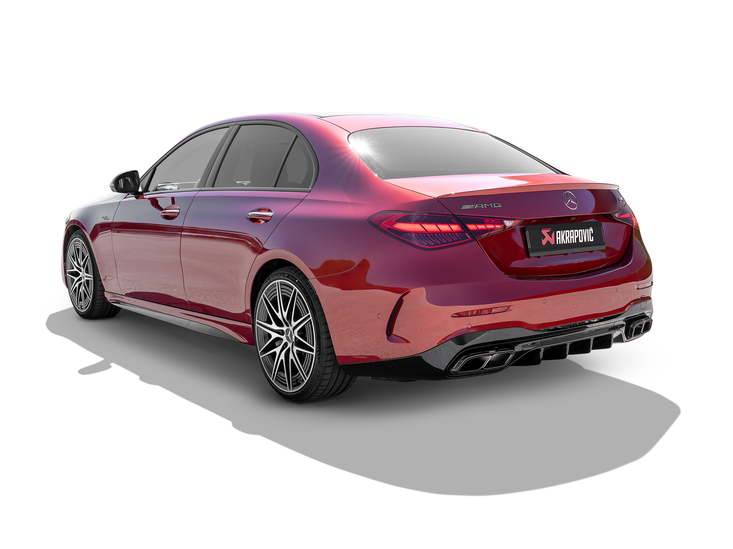 Akrapovič Slip-On Line (Titanium) for Mercedes-AMG – S-ME/T/18H